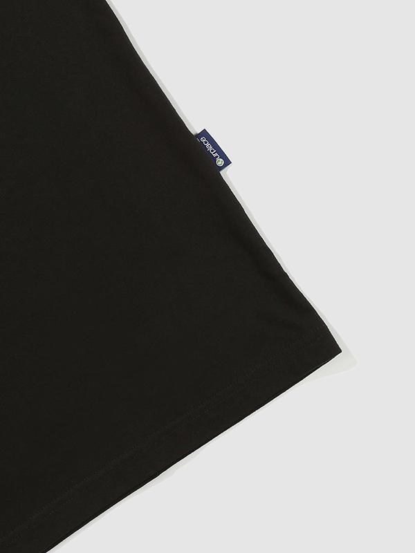 OURPLACE Essential Long Sleeve Tee Black (Op23Tl02U_160)