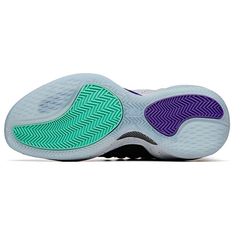 Anta RR6 Rajon Rondo Basketball Shoes Men Sneakers Black Purple Grape 912021101-2