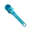 New Spill-Proof Protein Powder Sliding Spoon Reusable with Longer Handle Powder Spoon Funnel Scoop Kitchen Gadgets