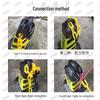 Traffic Safety Warning Chains and Bollard