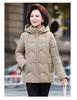 Women’s Short Hooded Windproof Thicken Warm Winter Jacket Gift for Mom