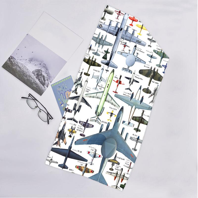 Aircraft Fashion Beach Towel: Ideal for Summer Adventures Soft, Absorbent and Quick Drying Suitable for Swimming and Bathing
