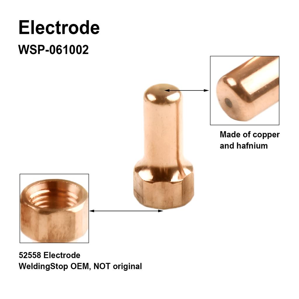 Enhance Your Welding Efficiency with PT 80 IPT 80 Plasma Cutter Torch Electrode and Tips 60pcs WS OEM Compatible Consumables