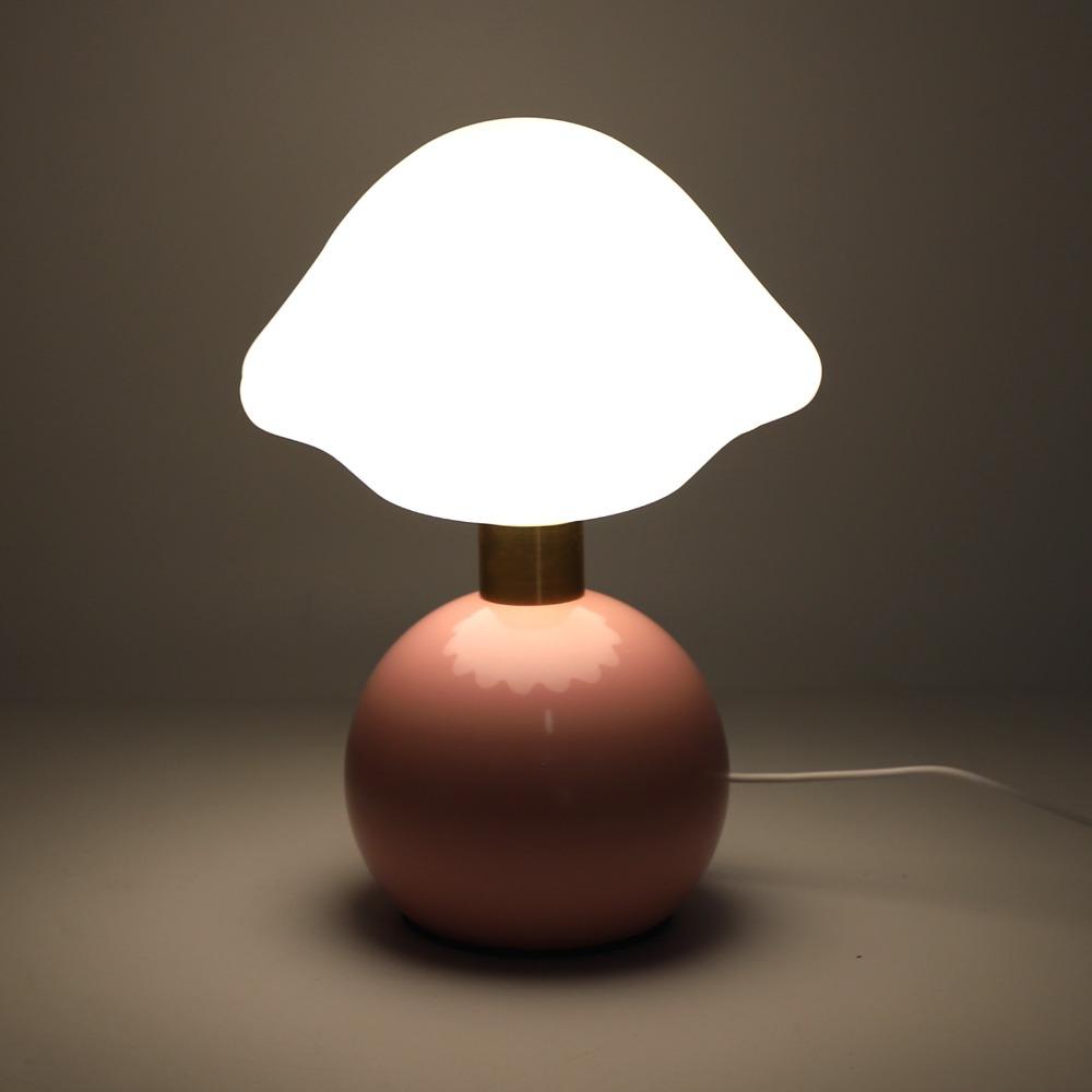 Mushroom LED Table Lamp Dimmable 3 Color Temp Decorative Desk Lamp LED Bedside Light  Home