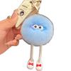 Cute Rex Rabbit Plush Keychain - Long Legs Little Coal Ball Bag Charm Doll