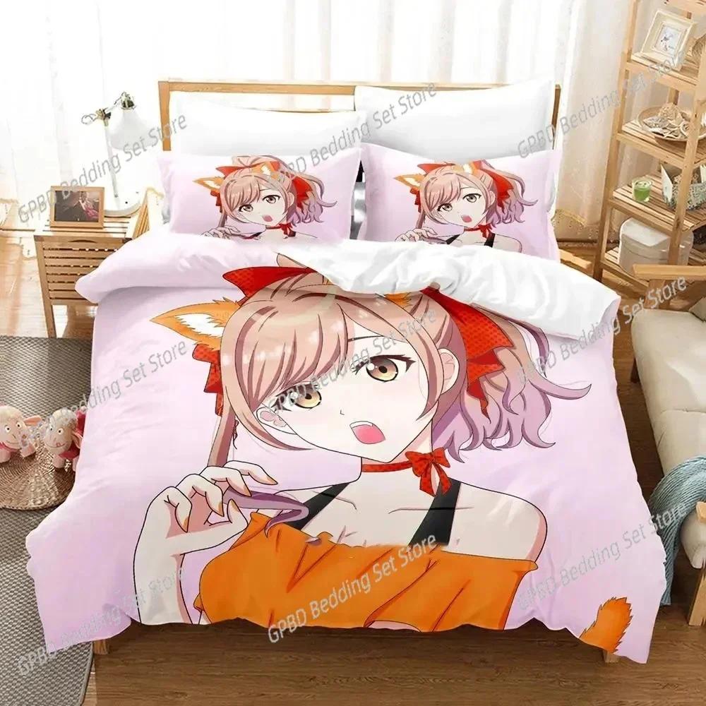 New 3D Print Anime SELECTION PROJECT Bedding Set Luxury New Duvet Cover Bed Set Quilt Cover Pillowcase king Queen Size