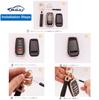 Alphard Key Case Compatible with Toyota Alphard 30 Series Late and Early Models Key Cover Compatible with Toyota TOYOTA Smart Key Case Dustproof
