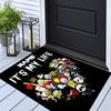 Warner Bros. Películas (7) Personaliza tu alfombra con nombre, cojín para silla de oficina, regalo para dormitorio sala de estar del hogar.