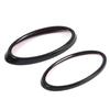 DIYUCAR Compatible with Subaru WRX S4 VBH 2023 2024 Front and Rear Logo Decorative Logo Ring Trim Frame Front and Rear Emblem Decorative Easy Tape