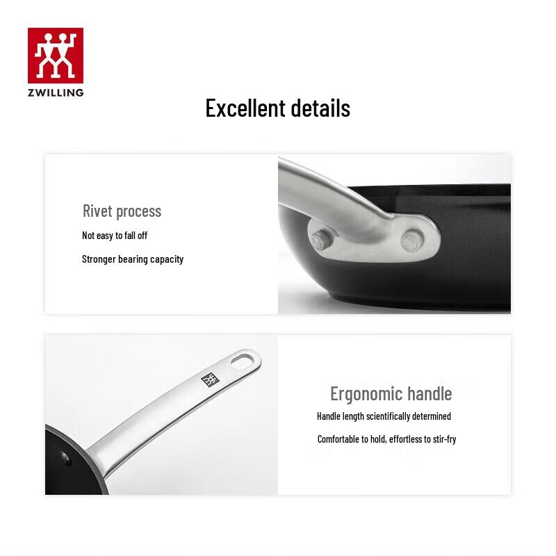 ZWILLING Non-Stick Frying Pan with Lid - 24cm
