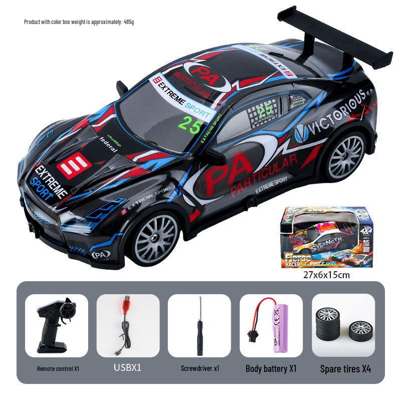 High-Speed Wireless Remote Control Drifting Car - Electric Racing Toy for Kids