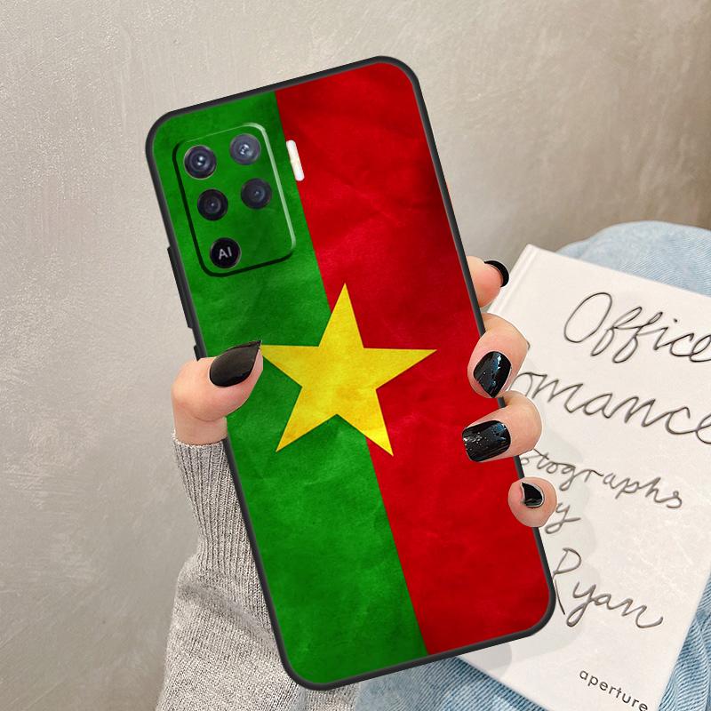 

Burkina Faso Flag Case For Oppo A78 A98 A18 A38 A58 A60 A80 A40 A77 A57 A17 A74 A54 A94 A96 A76 A16 A15 A5 Pro OPPO A80 5G
