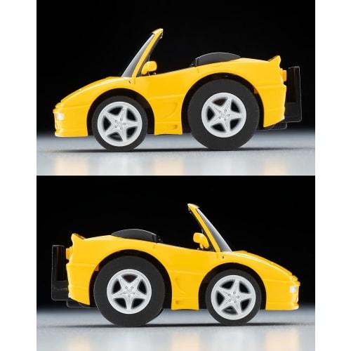 TOMYTEC Choro-Q Zero Z-78a Ferrari F355 Spider (Yellow) Completed Model