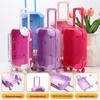 Transparent Pretend Play Makeup Trolley Case with False Eyelash Storage