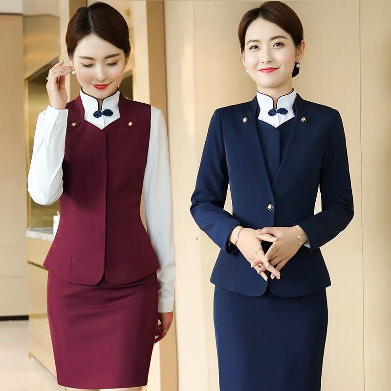 Women's Professional Business Uniform Set