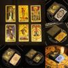 High-quality Pvc Tarot Cards Waterproof, Gold Foil, And Laser Printed For Card Games