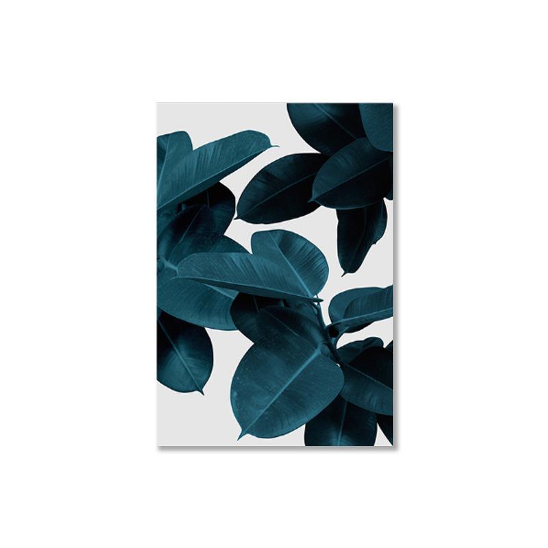 Modern Simple Living Room Decorative Painting Three Leaf Spray Painting Core Hanging Painting