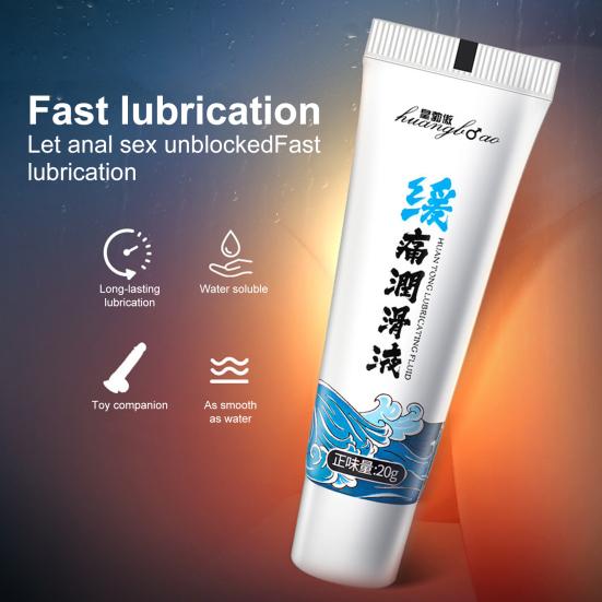 20g Body Lubricant Wide Application Easy To Apply Lightweight Pain Relieving Sex Lubricant for Gay