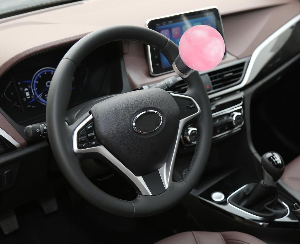 Lunsom Wheel Spinner Knob, Resin Steering Wheel Knob Spinner Steer Wheel Ball Suicide Knob