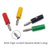 Alligators Clip Banana Plug Test Probes Leads Cable Probes Connectors 4mm Banana Plug Cable Clip Insulated Electric Clip