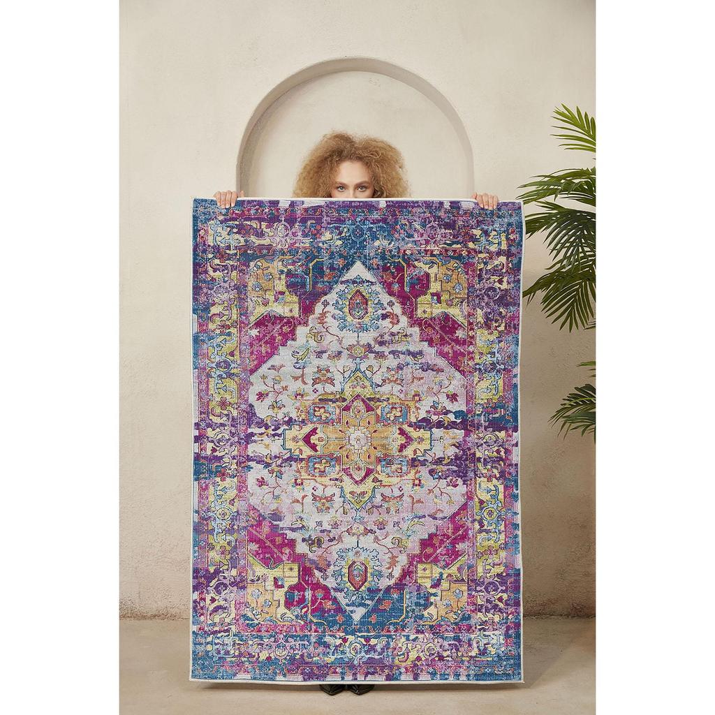 Decorative Special Design Worn Classic Patterned Washable Non-Slip Floor Carpet