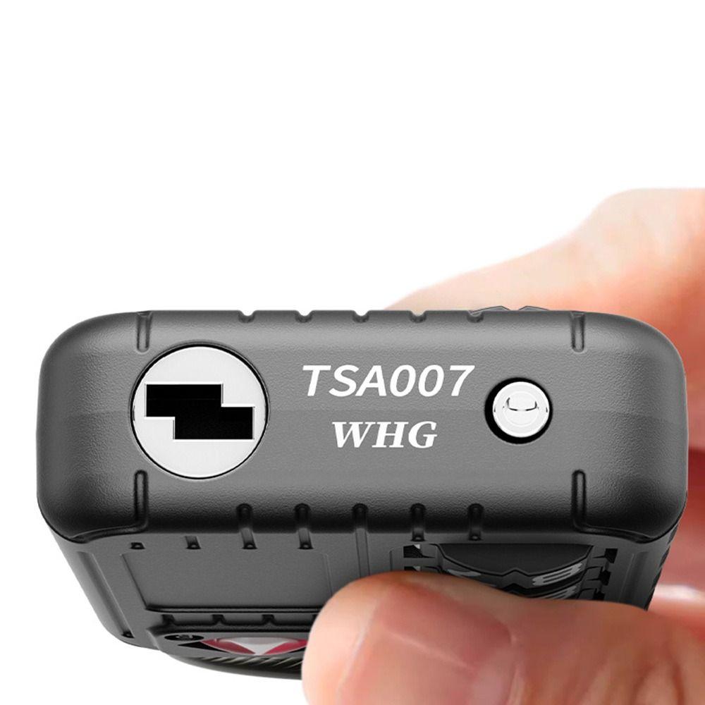 Anti-theft 4 Digit Combination Lock Zinc Alloy Wire Rope Padlock Customs Password Lock  for Travel