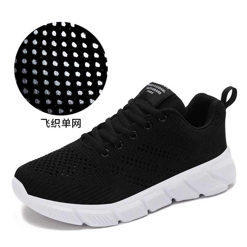 Summer sports shoes women's flat-soled women's shoes women's hollow mesh breathable popular casual shoes lightweight soft-soled car training shoes