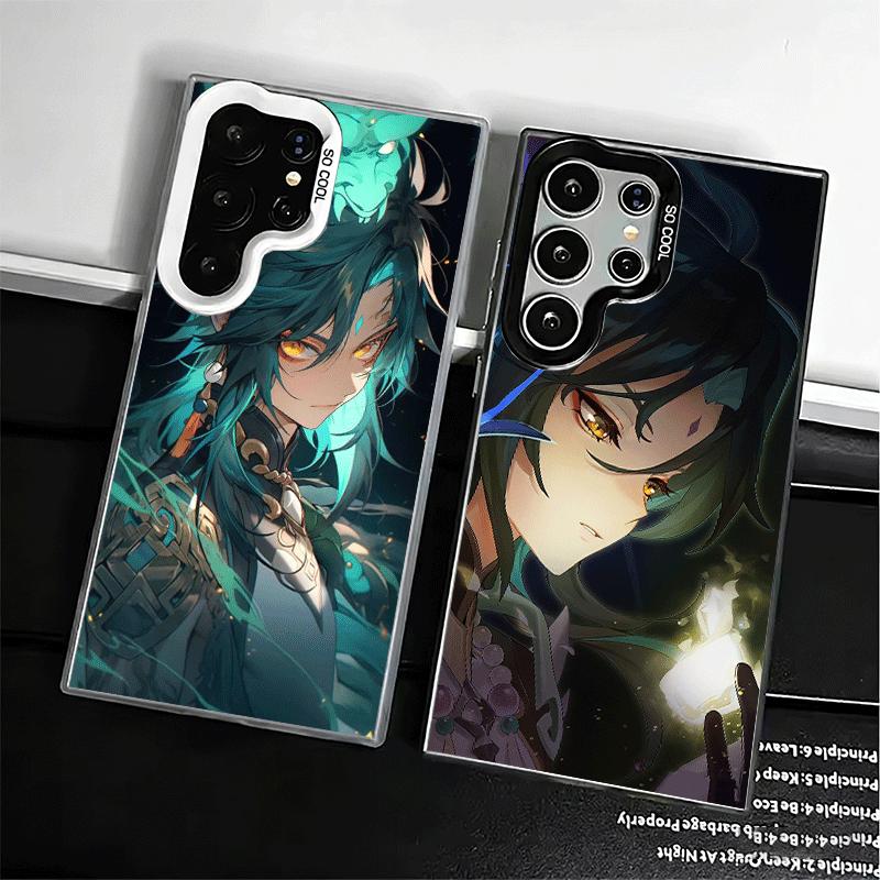 Genshin Impact Xiao Shockproof Phone Case for Samsung Galaxy S26 Edge S25 Ultra S24 FE S23 Plus S21 Cover Anti Fall Fundas