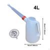 Can of Oil with Pourer, Engine Dispenser , Graduated And Cap for Garage/car.
