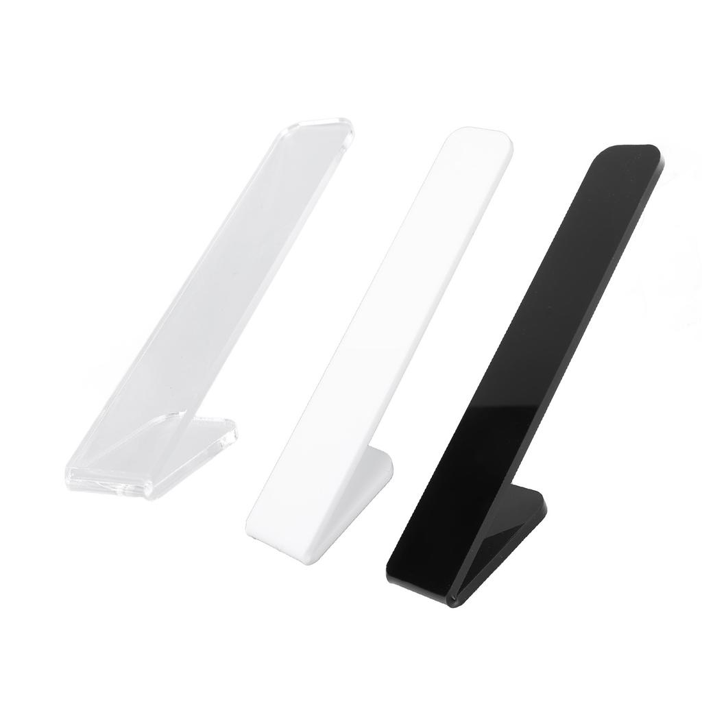 3 Stück Huthaken für Baseballkappen Transparentes Acryl V-Form Klebeaufhänger Organizer Halten 10