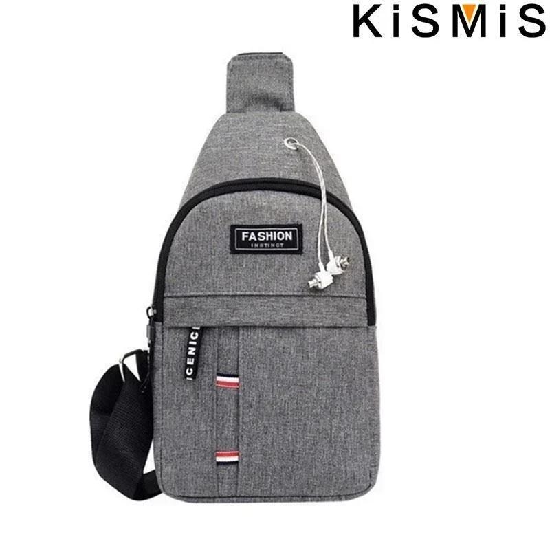 Versatile Messenger Bag Large Capacity Sports Cycling Bag Multi-functional Chest Bag for Men Women