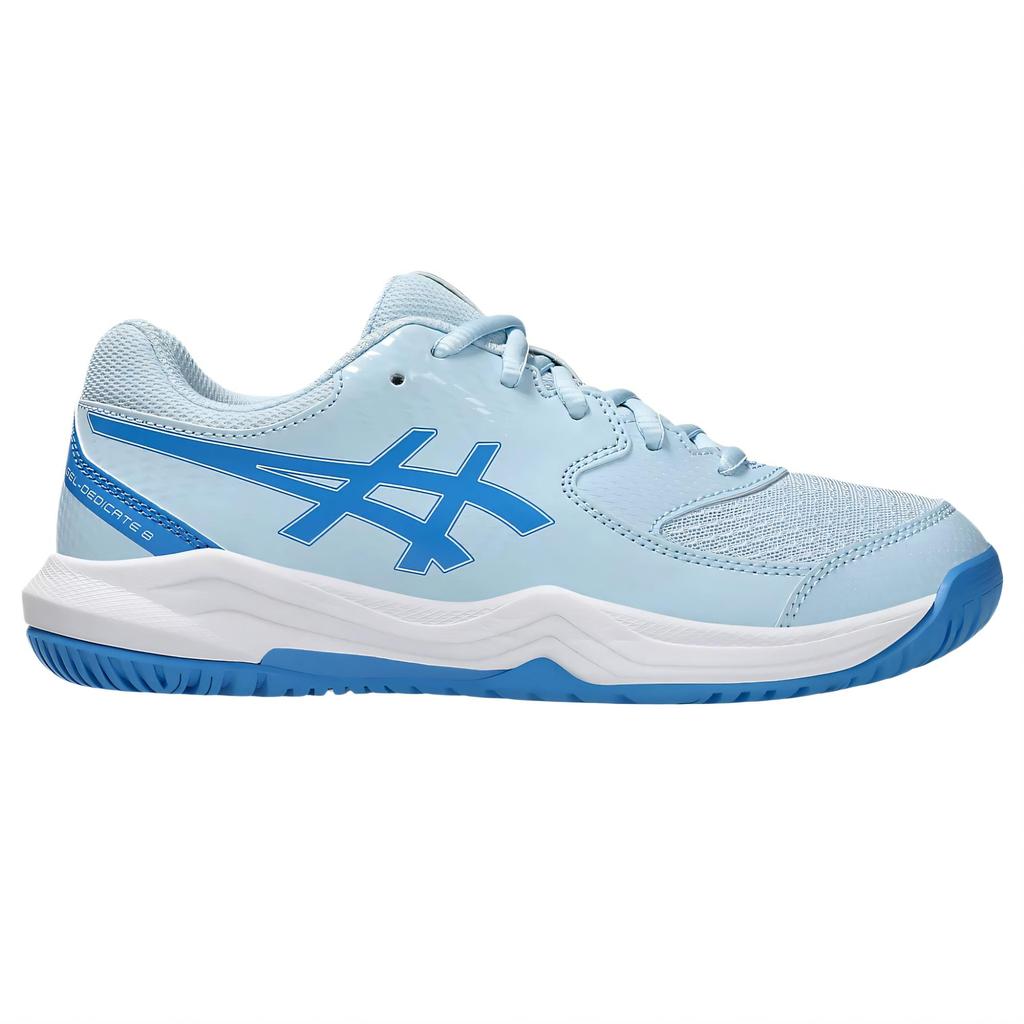 Asics Gel Dedicate 8 GS Light Blue Kids Sneakers Blue-Coast 1044A077-402