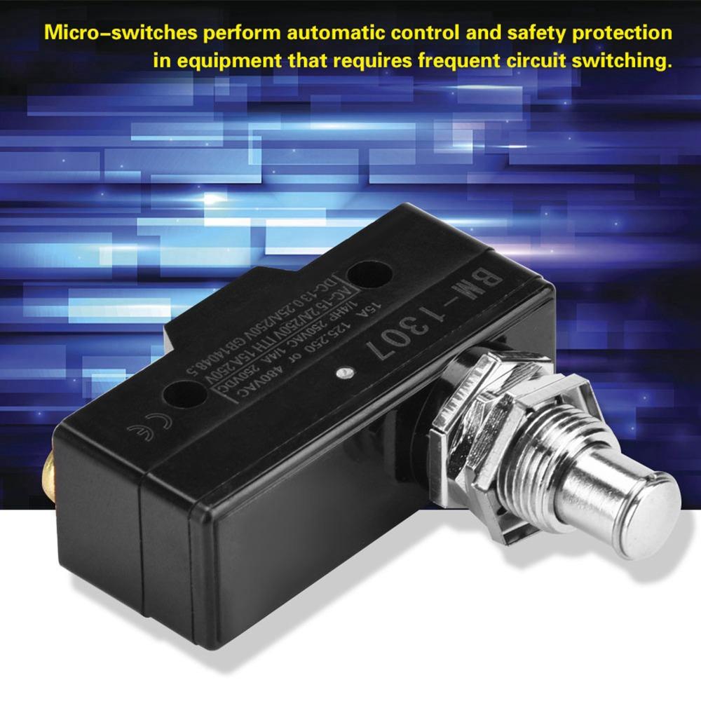 250V 15A Micro Switch Silver Contacts Snap Action Switch Momentary Limit Switch  Industrial