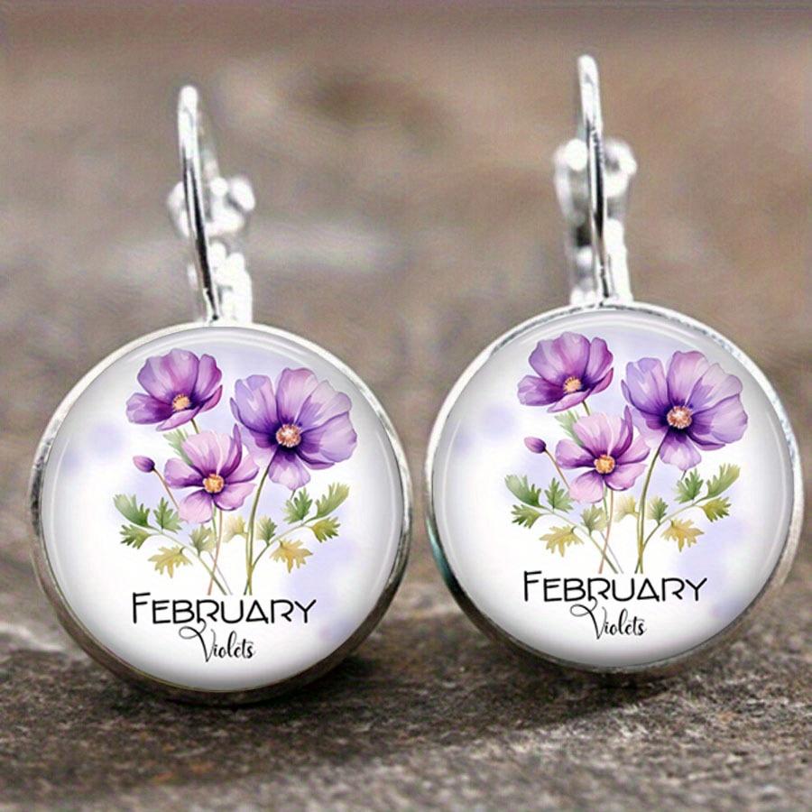 Fashion Earring Y2K Vintage Marigold Time Gem Flower Ear Buckle
