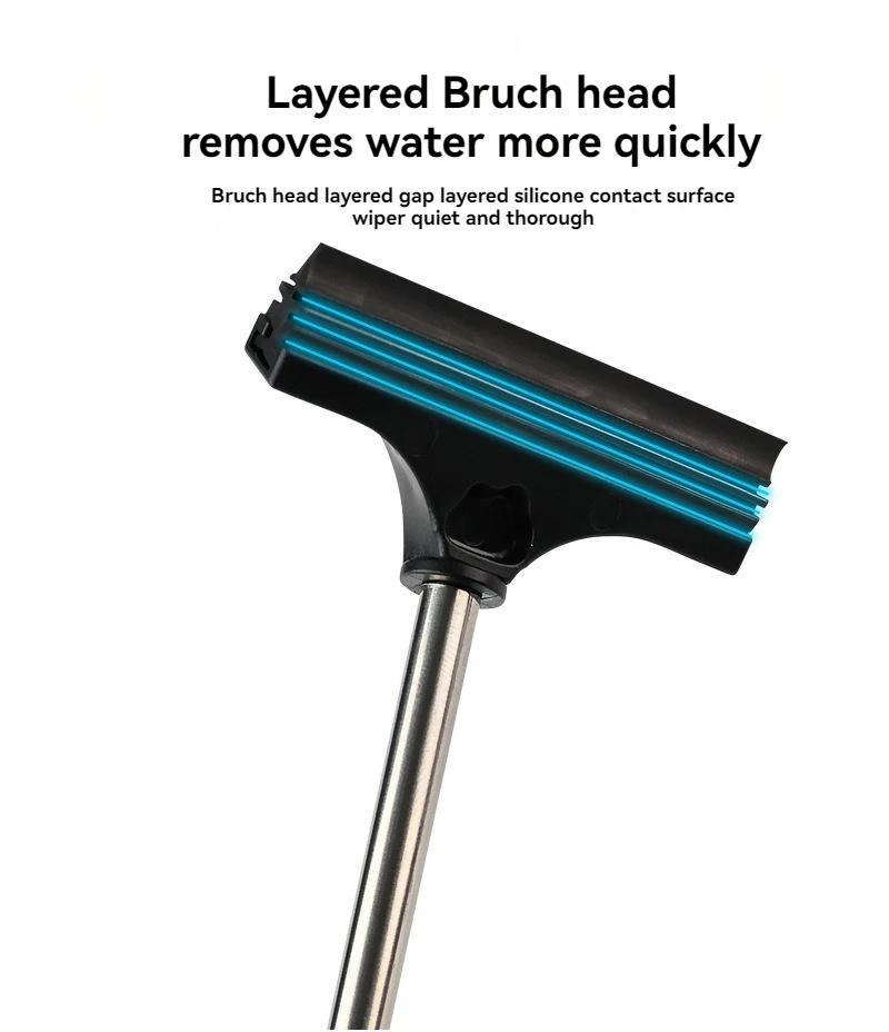 1PCS Portable Rearview Mirror Wiper for Automotive New Retractable Car Windshield Wiper Arm Portable Auto Products