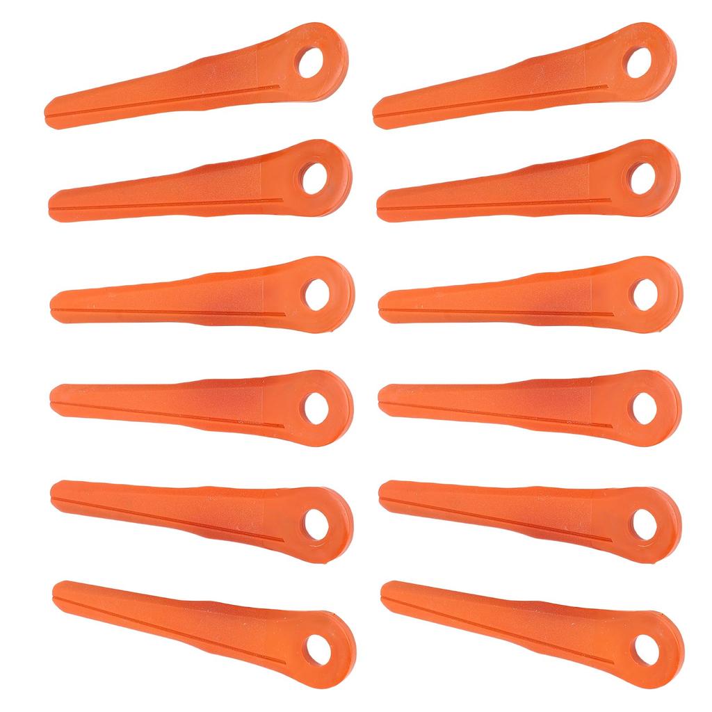 12pcs Trimmers Plastic Blades Replacement for 4002 007 1000 Lawn Eater Plastic Blades