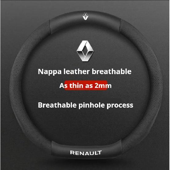 Carbon Fiber Car Steering Wheel Cover For Renault Scenic Clio Laguna 2 3 4 5 Kangoo Fluence Megane Trafic Talisman Twingo Kaptur
