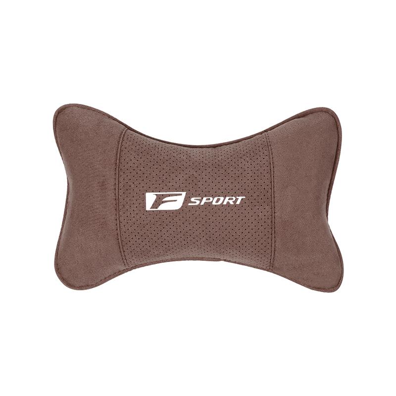 Wildleder Auto Innenraum Sitz Nackenkissen Bequeme Kopfstütze Für Lexus F SPORT ES UX 300e GS GX IS LS LX CT LC LBX NX RX 350h 450h