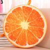 Weiches rundes Kissen, Plüschkissen, Orange, Kiwi, Wassermelone, Obst, Spielzeug, Sitzpolster