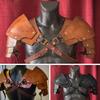Vintage Viking Knight Shoulder Armor Medieval Nordic Cosplay Pauldrons Stage Costume Props