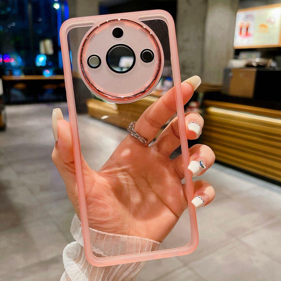 Transparent Phone Soft Case For Vivo Y72 5G Y52 V23 V27 OPPO A98 A79 A57 A77 A78 A96 A54 Realme C30 C31 C33 C35 C67 Camera Lens Protector Film Cover