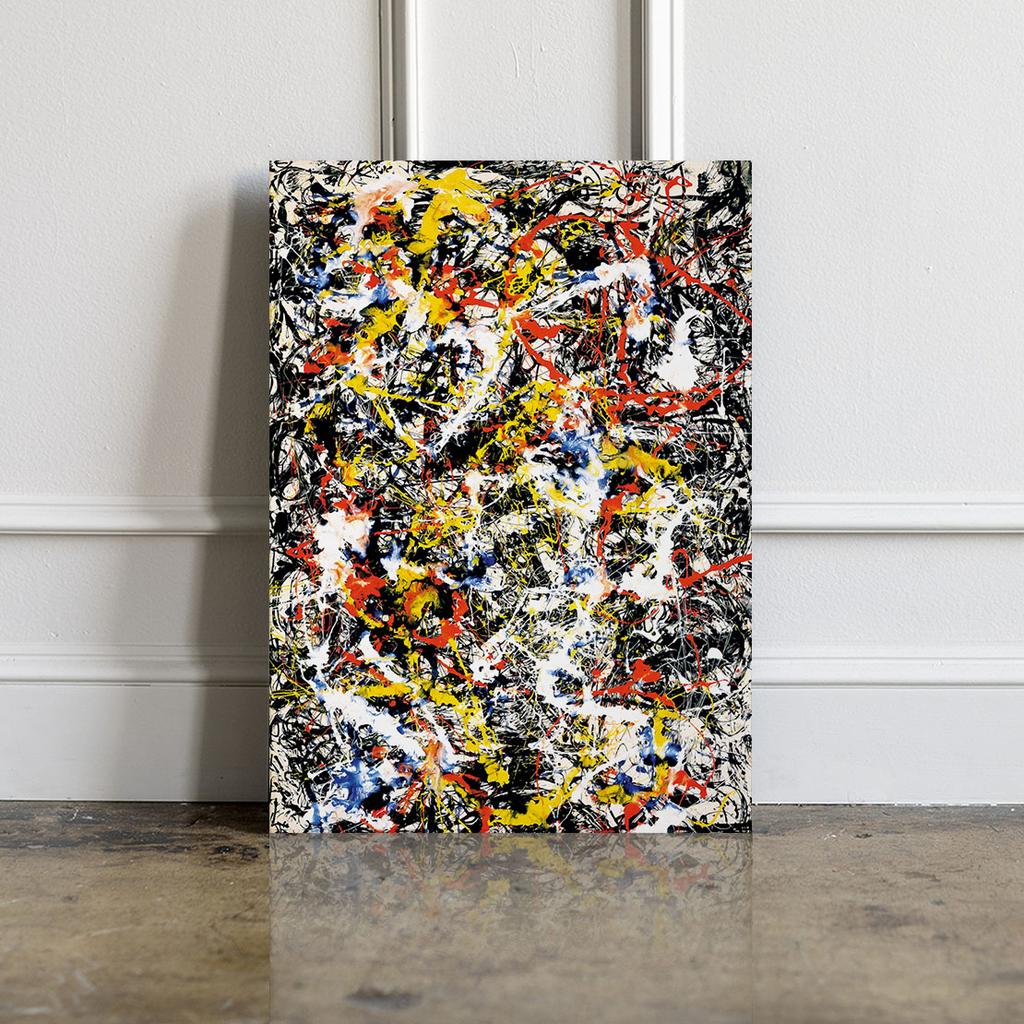 Obraz na płótnie Pollock Convergence