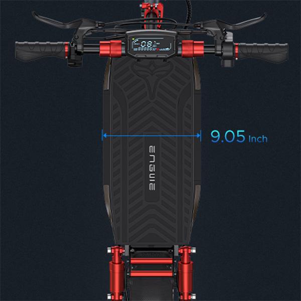 Engwe Y600S 10" Folding E-Scooter 500W & 48V18.2Ah Long Range E-Scooter, Disc Brakes & Front Shock Absorption for Daily Commuter & Outdoor Off-Road