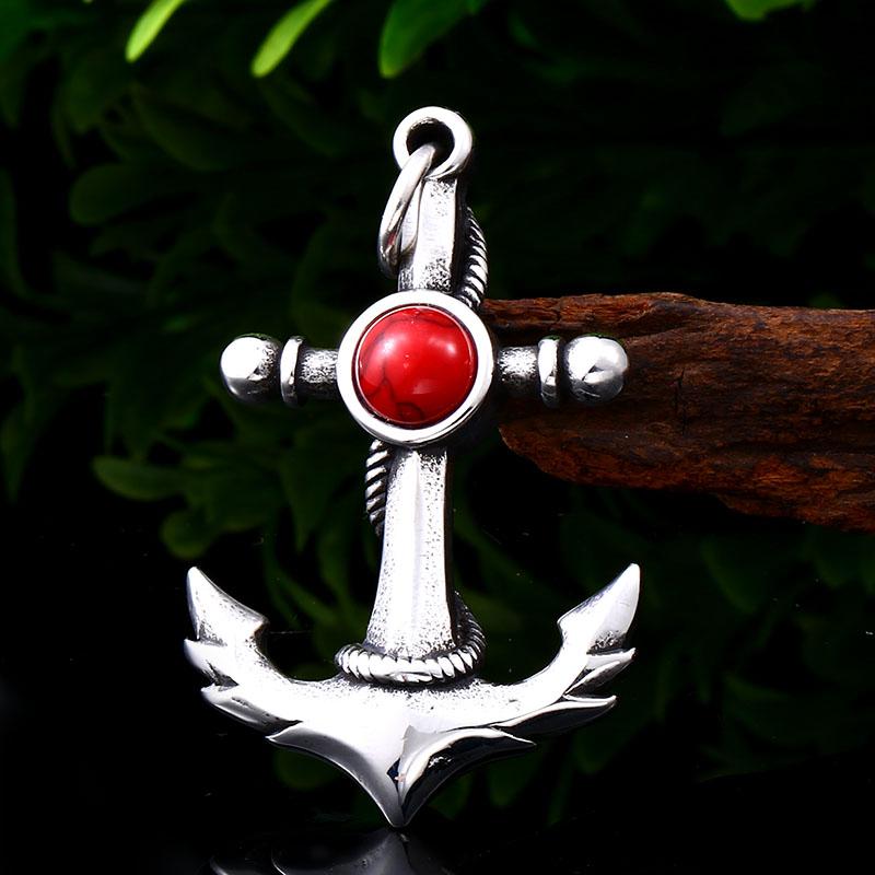 Beier 2022 New Design Stainless Steel Viking Anchor Pendant For Men Women Vintage Retro Personality Jewelry