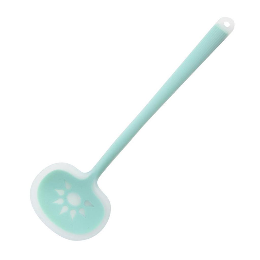 Long Handle High-Temperature Resistant Silicone Spatula for Non-stick Pans