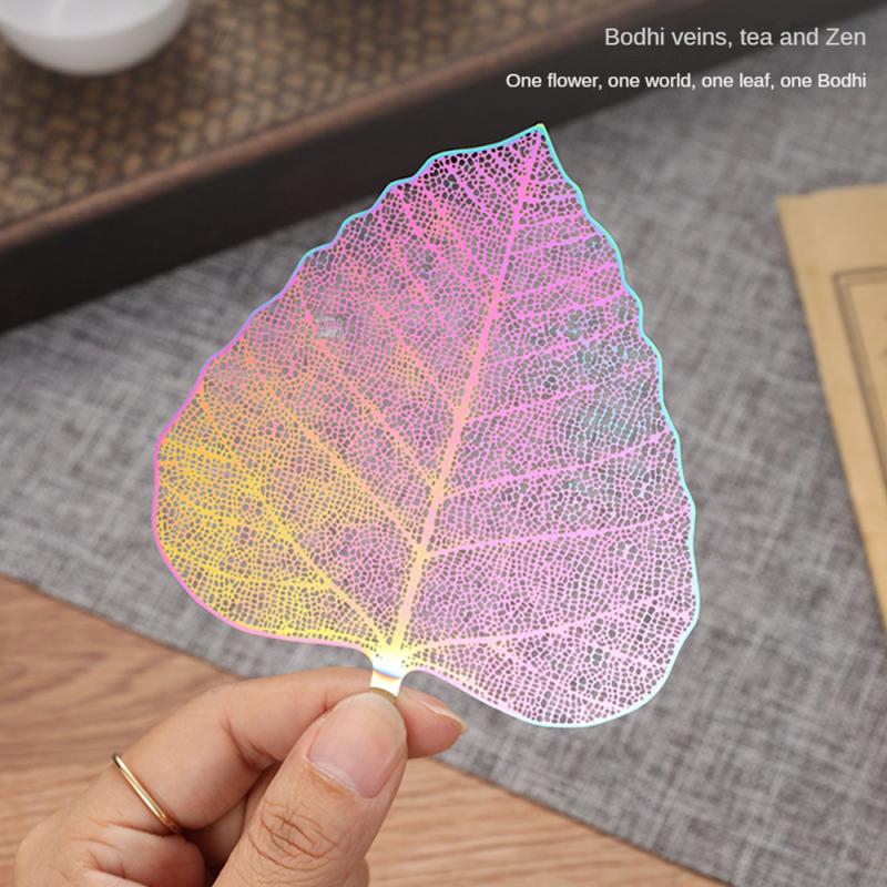 Stainless Steel Tea Infuser Leave Shape Bodhi Tea Filter Kung Fu Tea Infusers Access Hollow Out The Leaves Strainer Drinkware