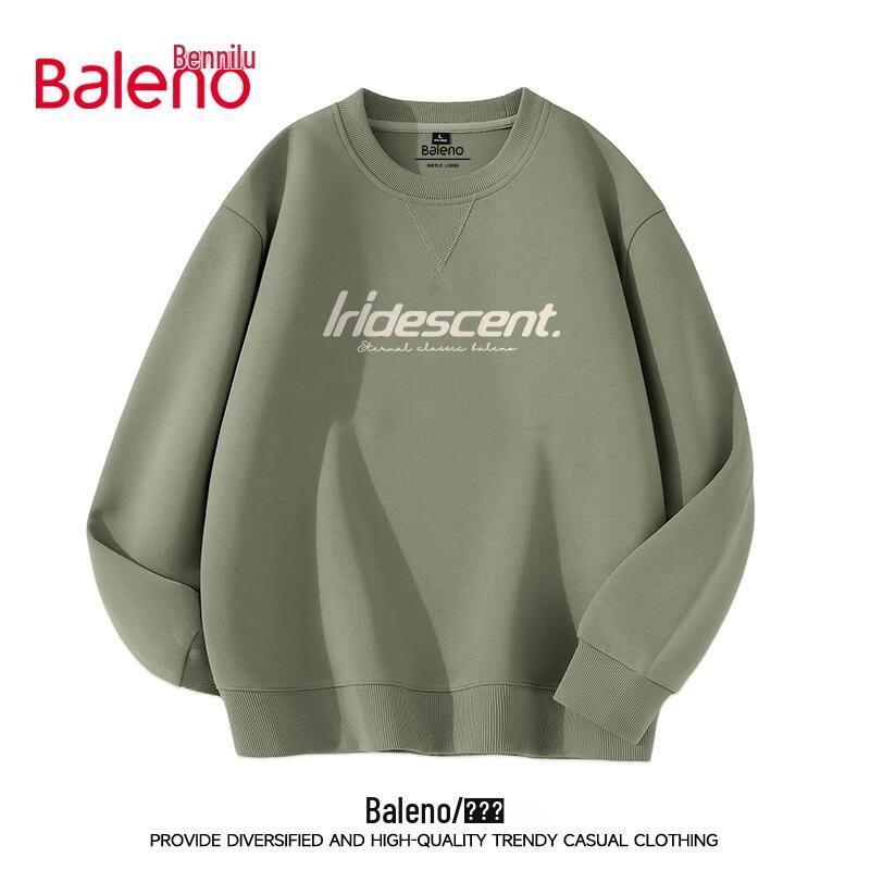 Baleno Unisex American Style Loose-Fit Round Neck Sweatshirt