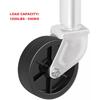 Trailer Jack Wheel, Sangkim 6 Inch Boat Trailer Wheel 1200Lb Trailer Tongue Jack Wheel Replacement Parts