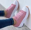 Summer Women Casual Shoes Plus Size Sneakers For Women Platform Sport Shoes Female Lace up Tennis Shoes Size 43  New Fashion