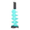 Winter Electric Auger Kit with Locating Tip Floating Nylon Ice Breaking Spiral Drill Bit for Deep
